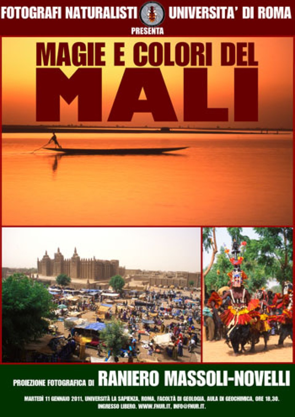 11 gennaio 2011 – Magie e colori del Mali