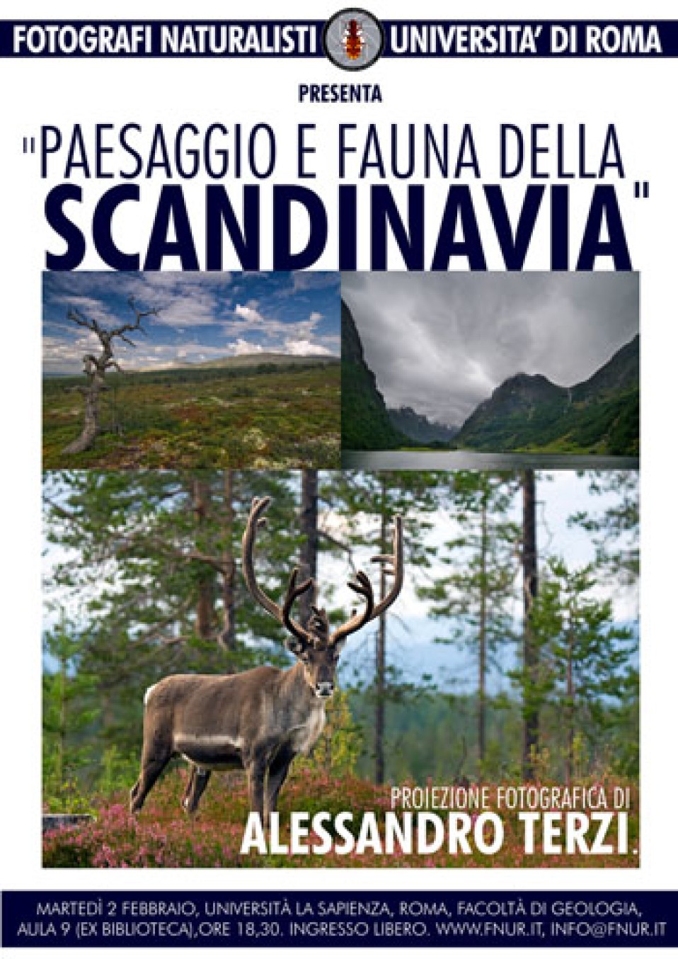 2 febbraio 2010 – Paesaggio e fauna della Scandinavia