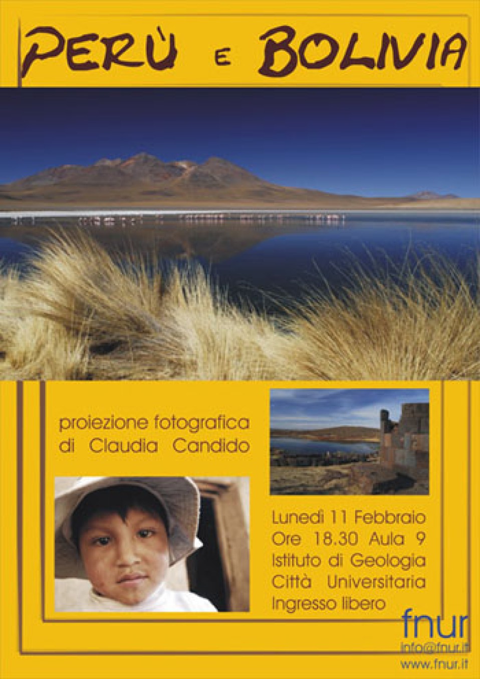 11 febbraio 2008 – Perù e Bolivia