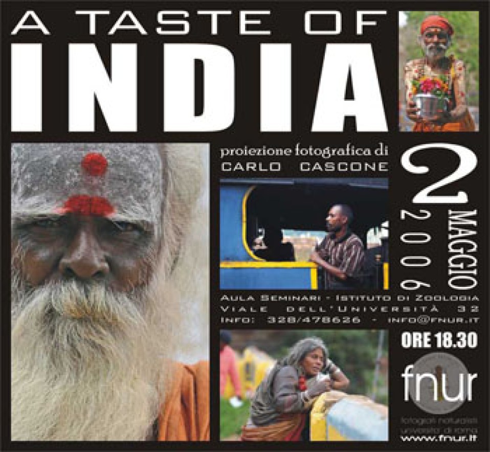 2 maggio 2006 – A taste of India