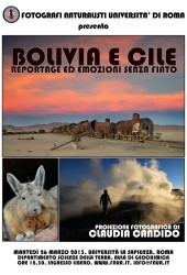 26 Marzo 2013 – Bolivia e Cile
