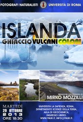 Islanda. Ghiaccio, vulcani, colori – 29 ottobre 2013