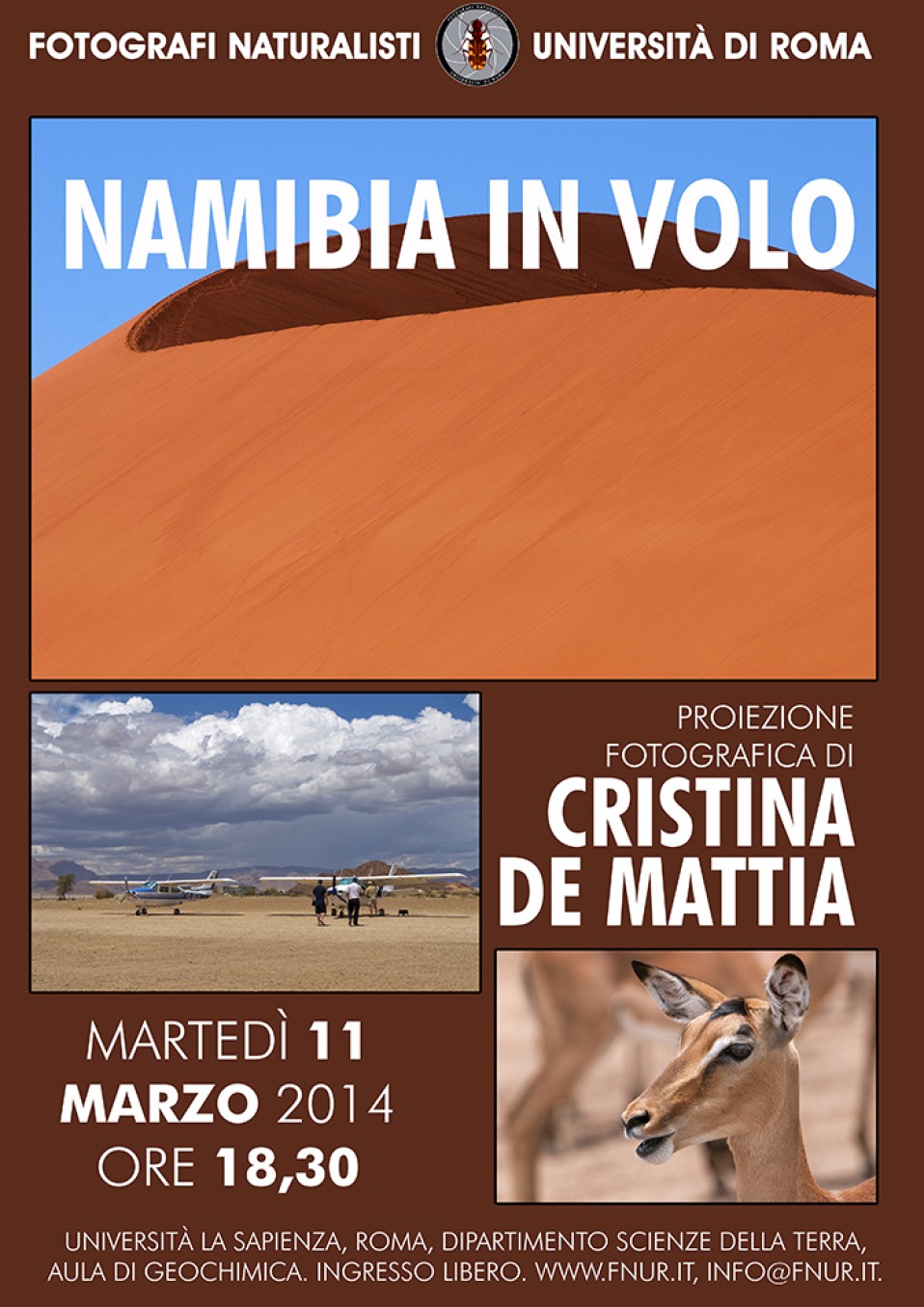 11 Marzo 2014 – Namibia in volo