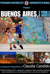 8 febbraio 2011 – Buenos Aires, 2 piedi e 8 ruote