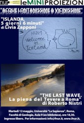 12 maggio 2009 – Acque lontanissime e vicinissime